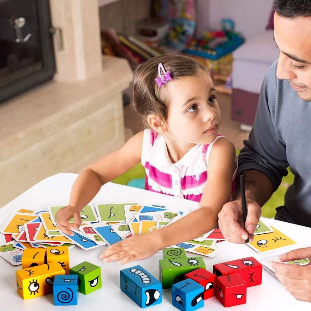 EMOTIBLOCKS™ Caritas que enseñan a sentir