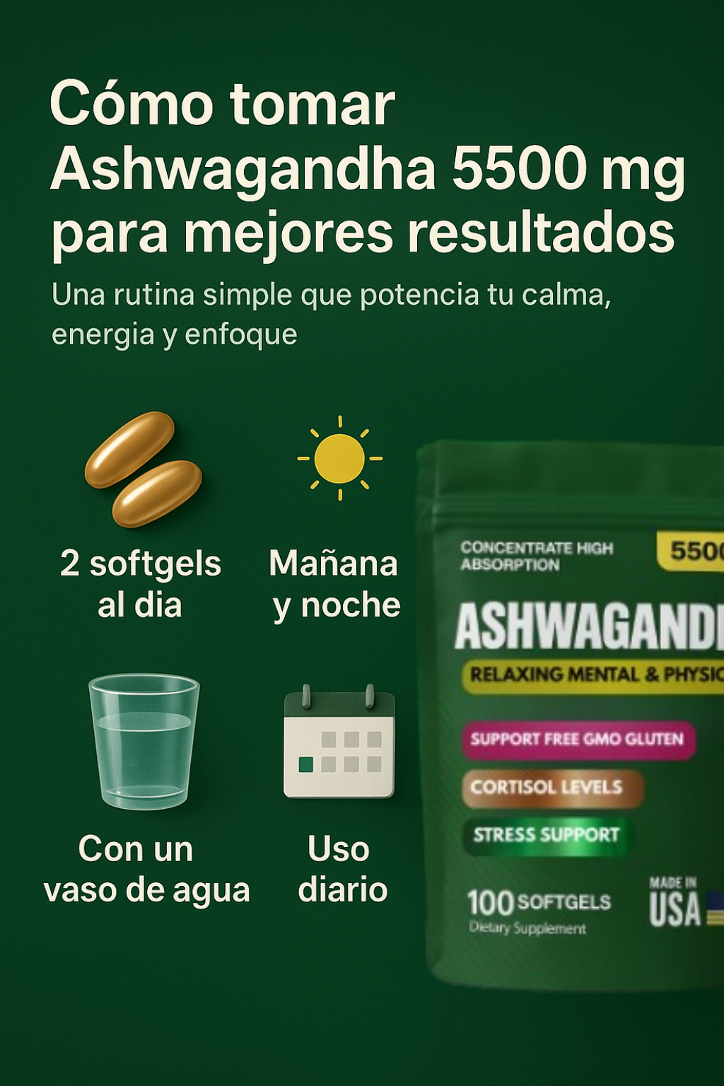 ASHWAGANDHA 5500mg
