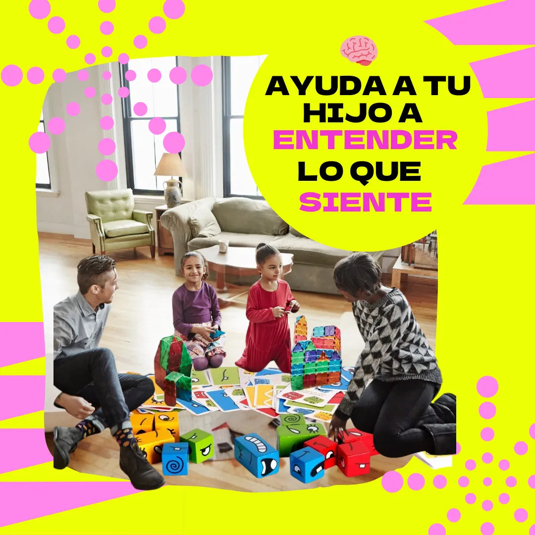 EMOTIBLOCKS™ Caritas que enseñan a sentir