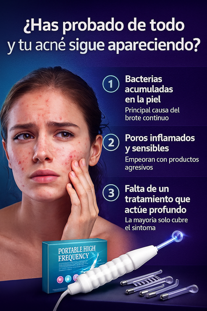 MASAJEADOR ALTA FRECUENCIA FACIAL CORPORAL
