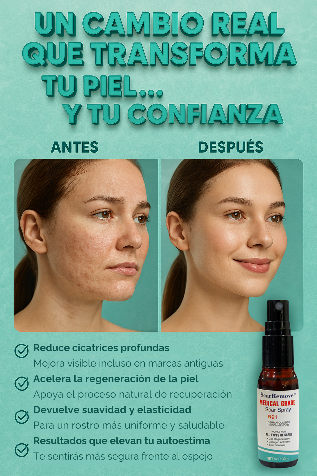 SPRAY PARA CICATRICES 30ML