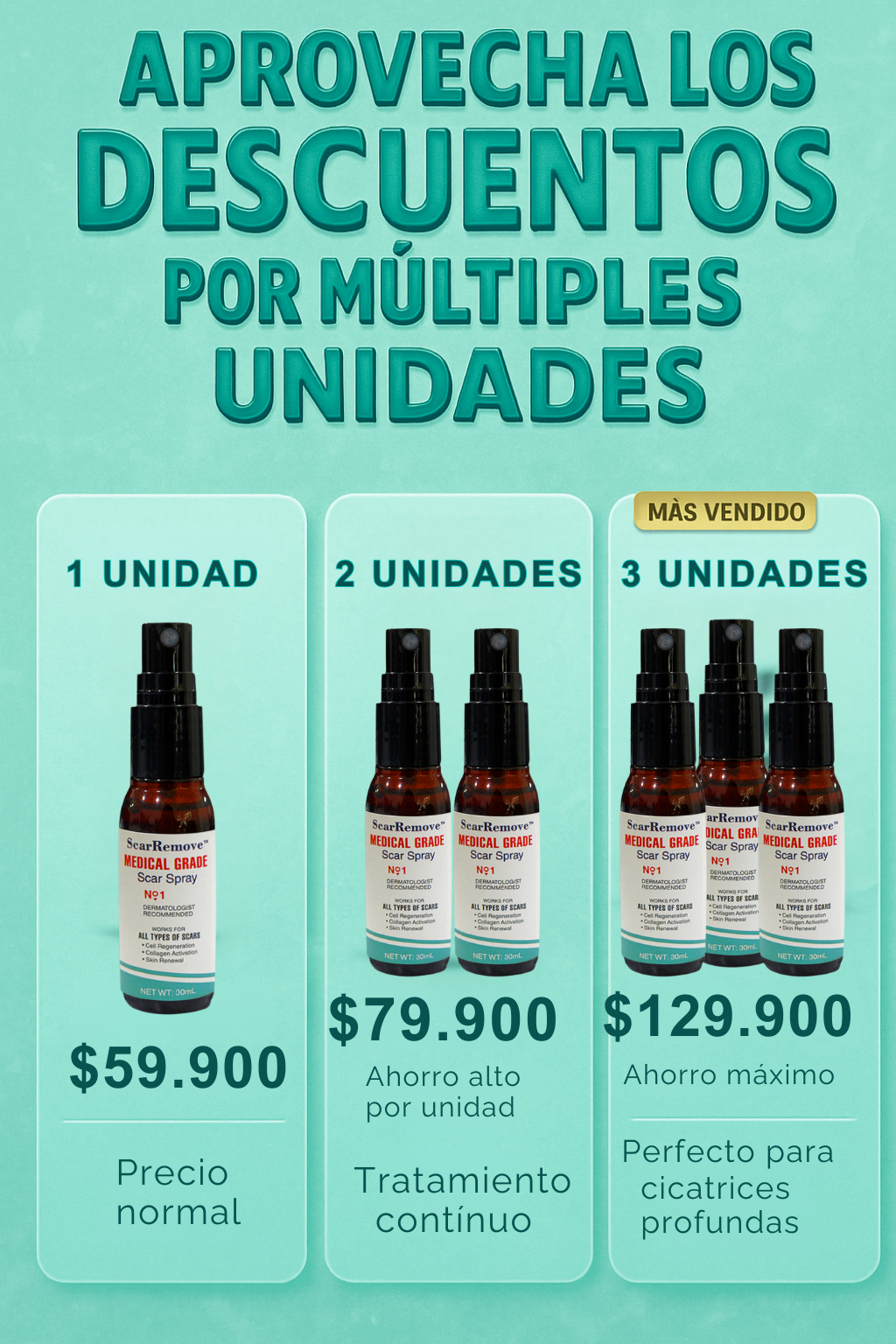 SPRAY PARA CICATRICES 30ML