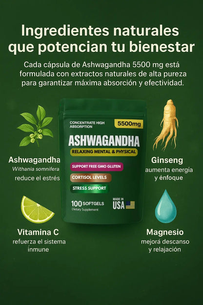 ASHWAGANDHA 5500mg