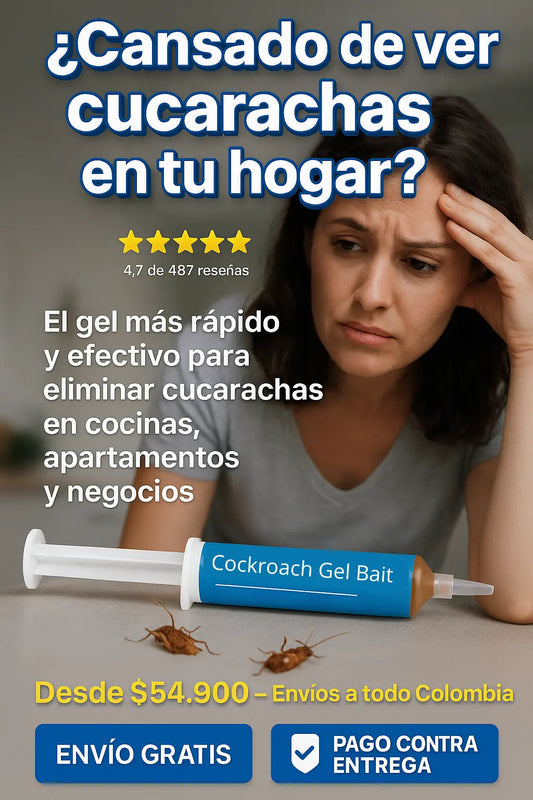 GEL INSECTICIDA MATA CUCARACHAS